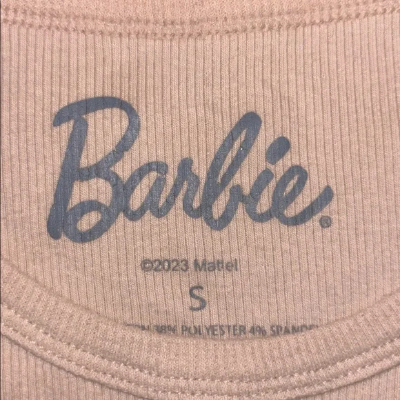 Women’s Barbie Cropped Tank - Picture 2 of 2